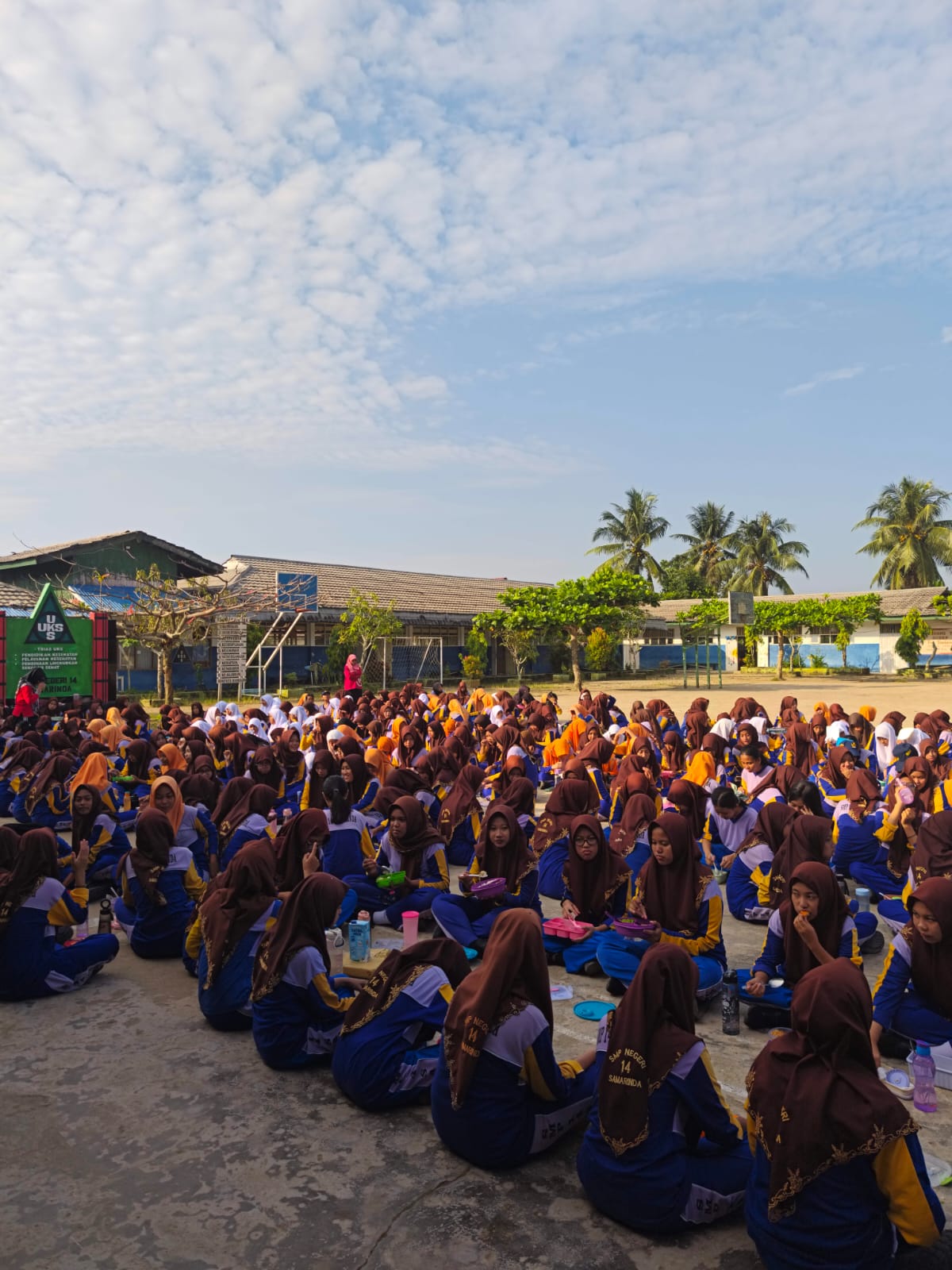 Foto MPLS SMP Negeri 14 Samarinda tahun 2025