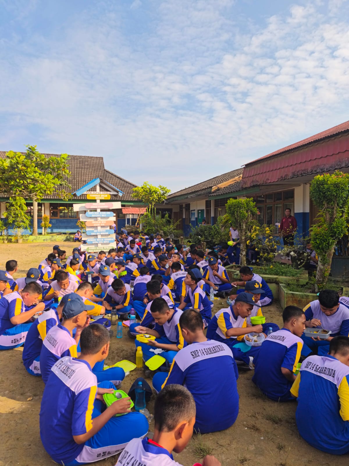 Foto MPLS SMP Negeri 14 Samarinda tahun 2025